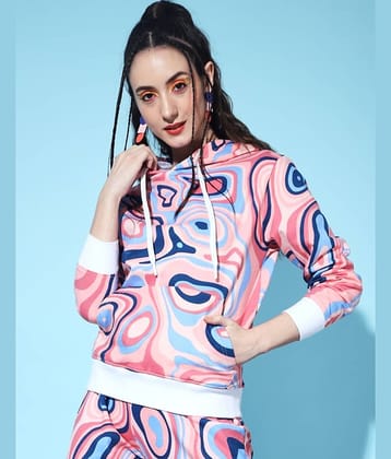 The Dry State Fleece Multi Color Hooded Sweatshirt