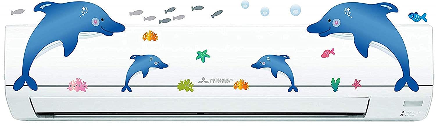 DreamKraft Decorative AC Air Conditioner Sticker (16 cm X 91 cm)