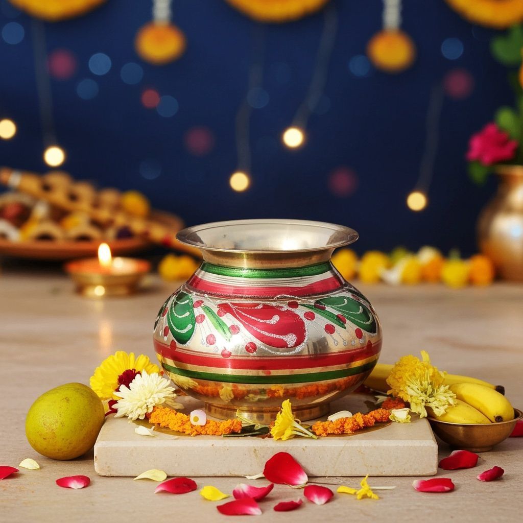Brass Matki Colour No. 8, 800 ML (ZMAS152 D)