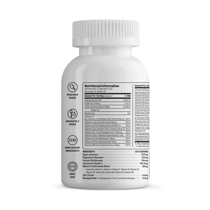 Unived Daily Multivitamin for Women – Active & Strong Bones