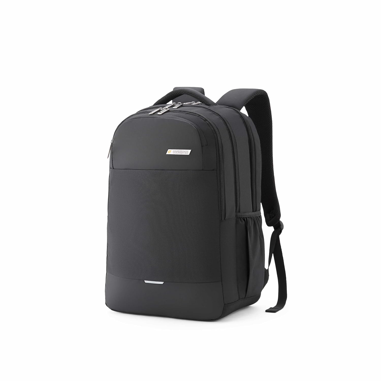 Regus | 32 Ltrs | 4 Compartments | Bottle Pocket | Ergonomic Padded Back Panel & Shoulder Straps | Laptop Backpack | 1 Year International Warranty | Black