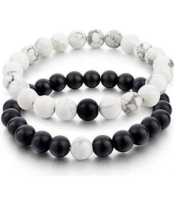 Couple & Combo Certified Natural Stones Bracelet Stylish Bracelet for Lovers | Distance Lovers Positivity Bracelet. Fashion Jewellery
