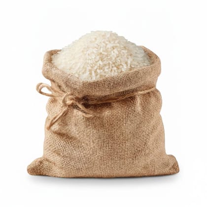 Premium Quality White Rice - 2 kg - One jute bag
