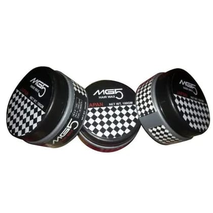 Elecsera Super Hold Hair Styler Hair Wax Pack of 3 Hair Wax (300 g)