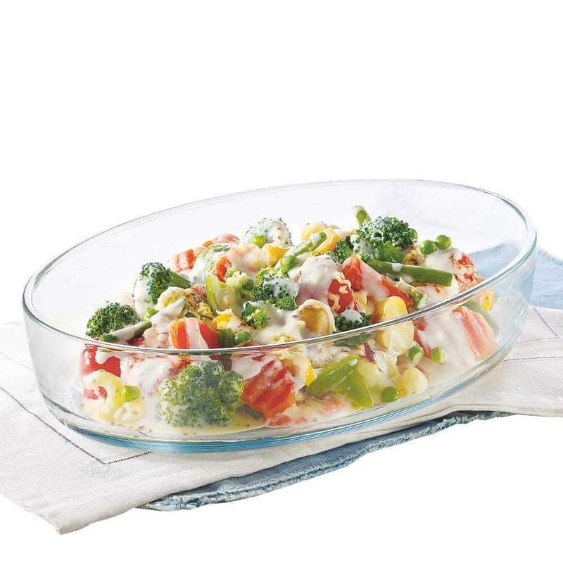 Borosil Glass Baking Dish , Transparent