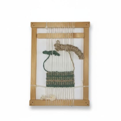 Artisanal Wooden Hand Weaving Loom Kit
