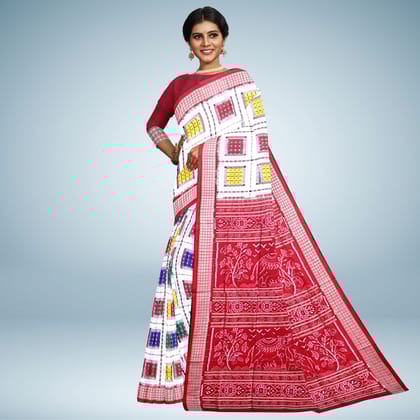 Ashwini Design Sambalpuri Silk Saree Ashwini Design Sambalpuri Silk Saree