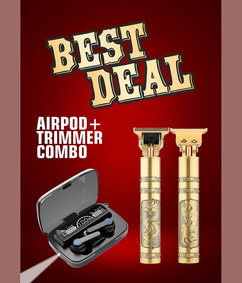 Neo M19 EARBUDS True Wireless (TWS) On Ear 4 Hours Playback With Hair Trimmer