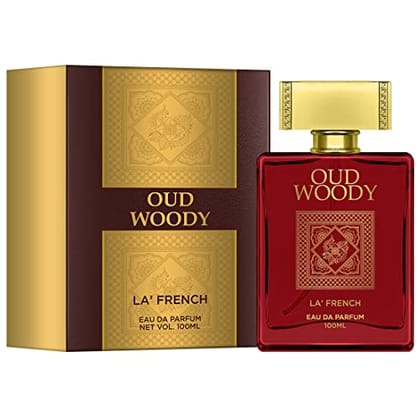 Oud Woody Perfume for Men 100ml | Long Lasting Oud Woody Fragrance | Premium Eau De Parfum for Men | Strong & Masculine Scent