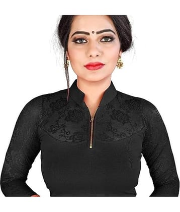 DELTIN HUB Beige Readymade without Pad Cotton Blend Women's Blouse ( Pack of 1 )