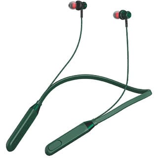 TecSox Spark 411 Bluetooth Neckband | 30 Hours Play TIme | HD Mic & High Bass | 13mm Driver