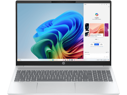 HP OmniBook 5 Next Gen AI , AMD Ryzen™ AI 5 processor, 2K IPS, 300 nits display with AMD Radeon™ 840M Graphics 16 GB LPDDR5x-7500 RAM 512 GB SSD Hard Drive, Silver, 16-ag1037AU