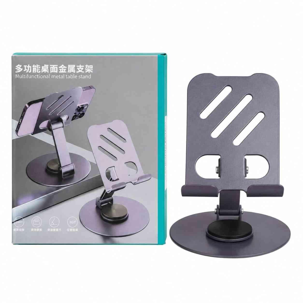 Mobile Stand & Tablet Stand Multiple Height & Angle Adjustments