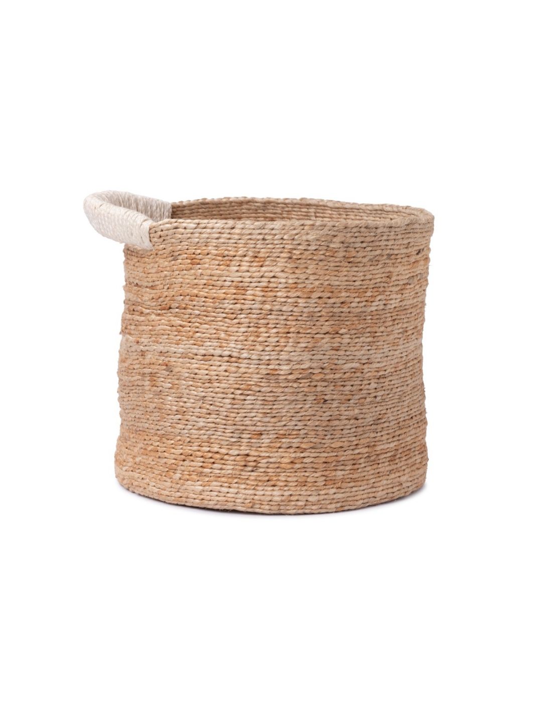 Multi-Purpose Jute Storage Basket with Handle