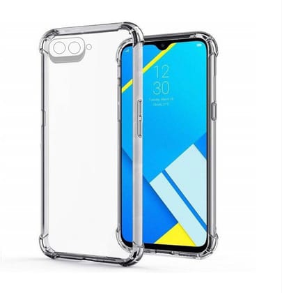 PLUGTECH TPU Ultra Hybrid Clear Camera Protection Back Cover Case for Realme C2