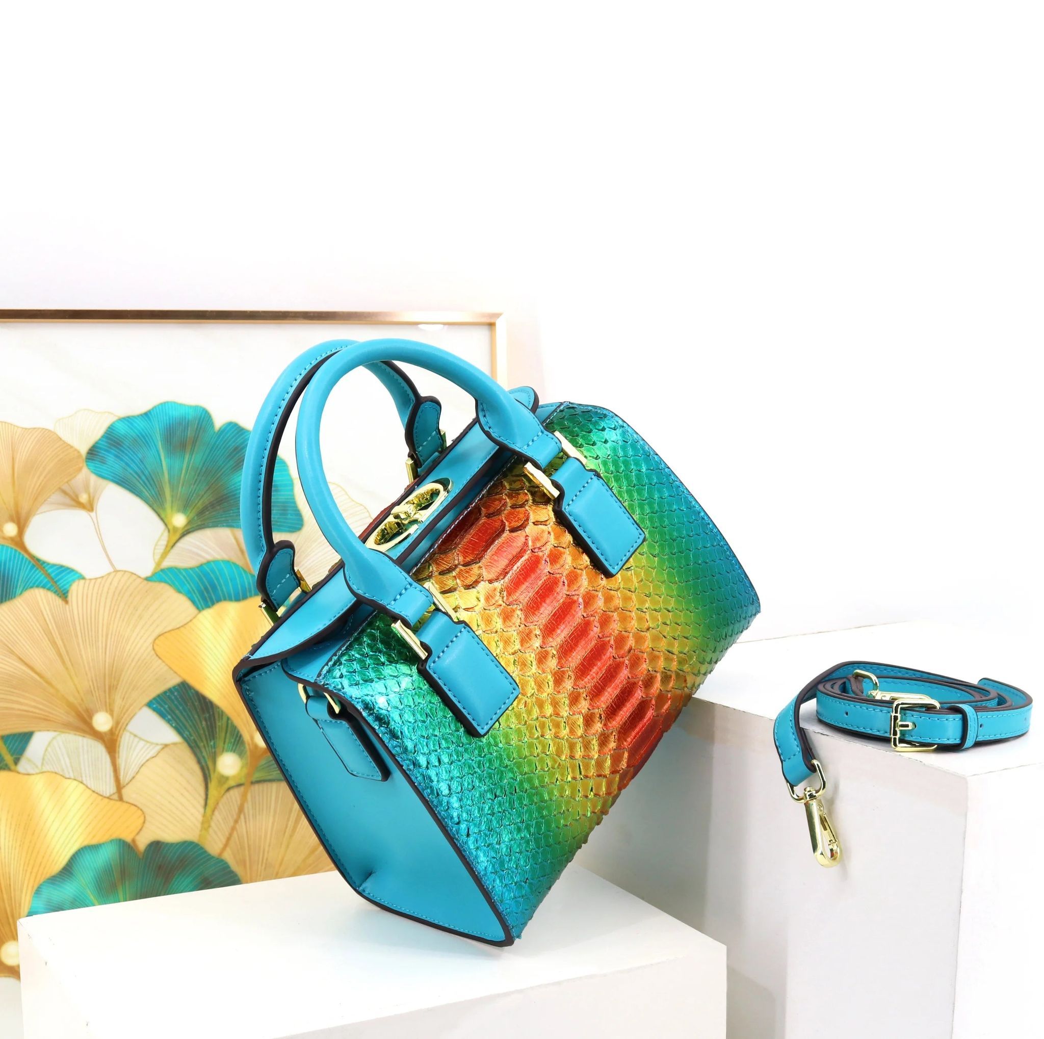Top selling fashion handbag for women luxury designer bags genuine leather handbag for ladies quality trends manufacturing 24 cm