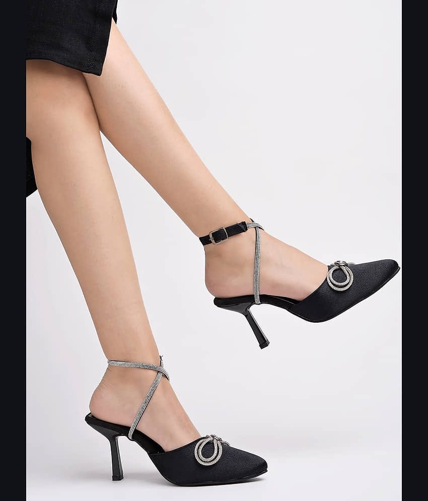 Shoetopia Black Women's Pumps Heels