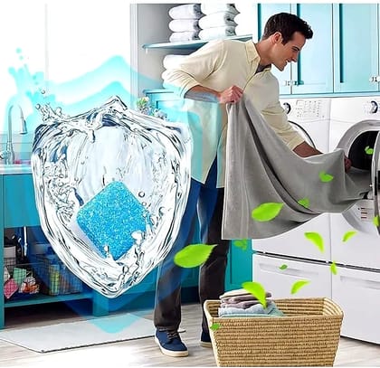 Superior Deep Cleaning Washing Machine Cleaner Descaler Tablets  by Ruhi Import Store