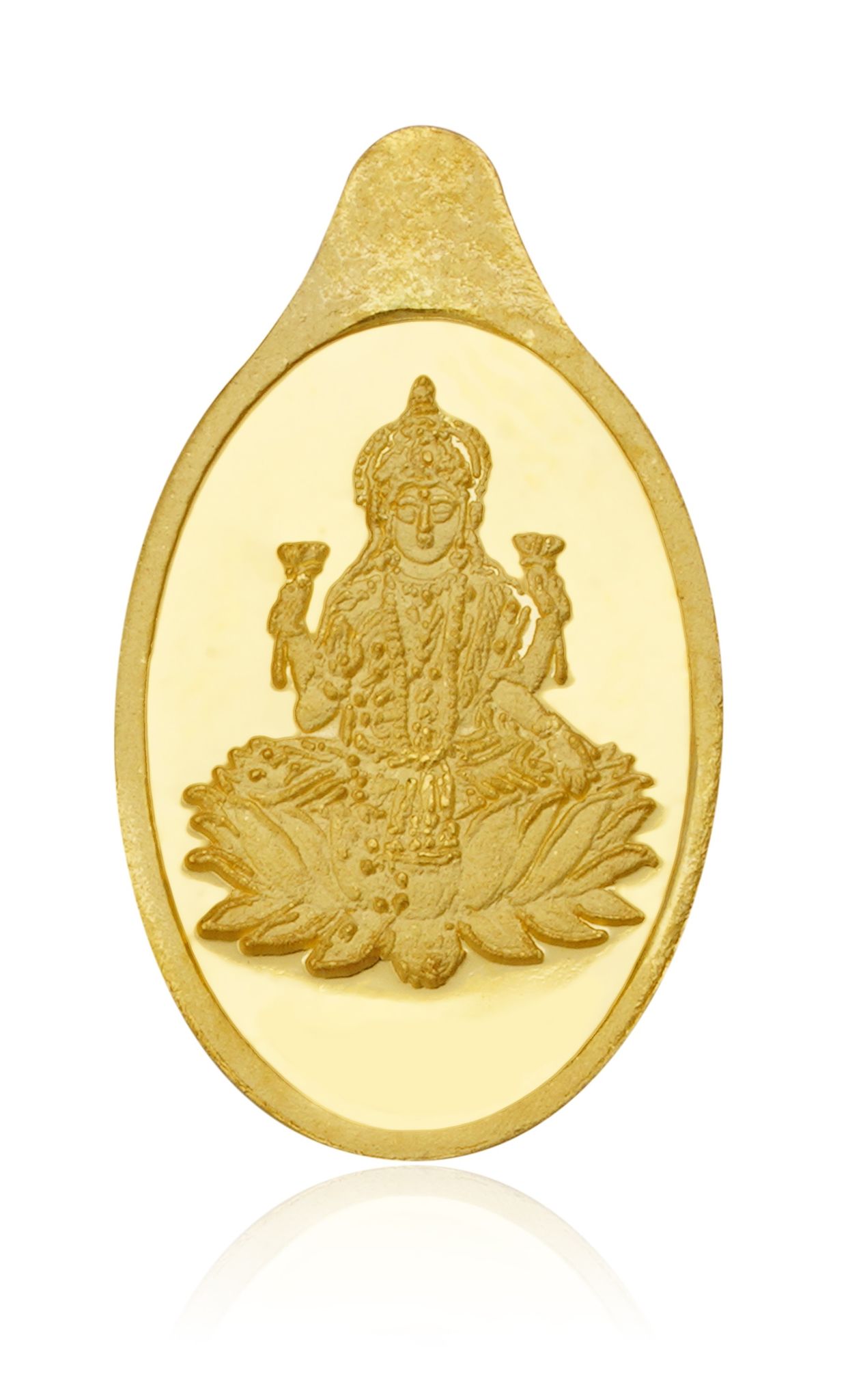 Dvara Smart Gold Coin Oval Lakshmi (22K) 2 Gms