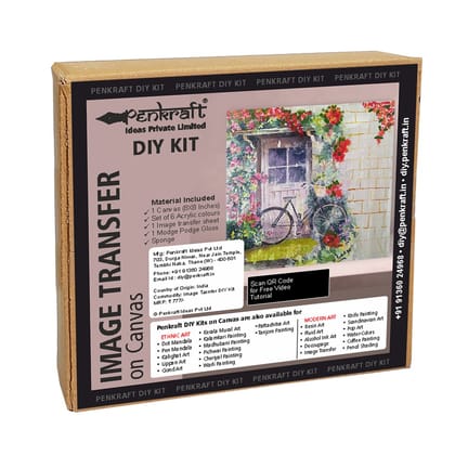 Image Transfer on  Canvas DIY Kit by Penkraft