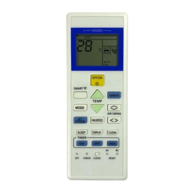 Remote No. 157C (No Backlight), Compatible for Panasonic and Amp, Panasonic Inverter AC Remote Control (Exactly Same Remote will Only Work)