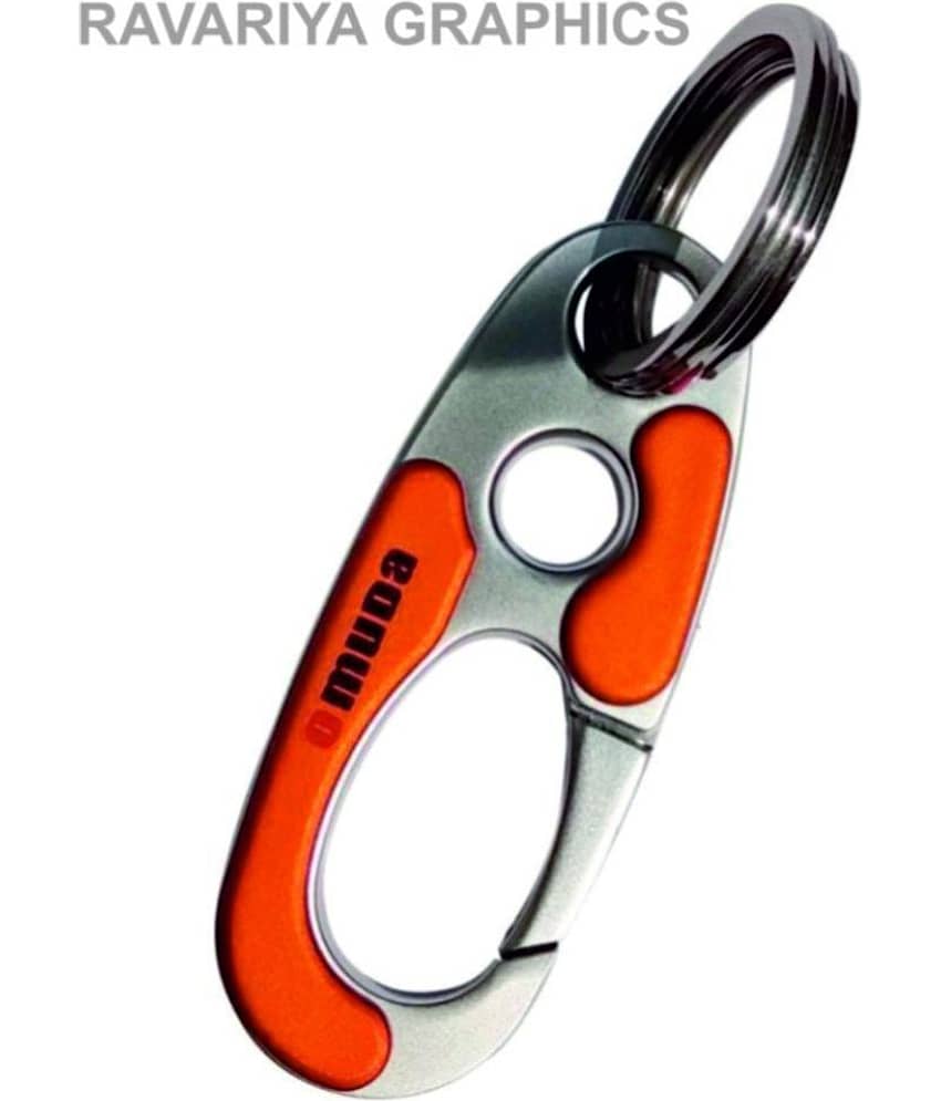 OMUDA FLASH LOGO KEY CHAIN Hook-Locking Key Chain Multcolor