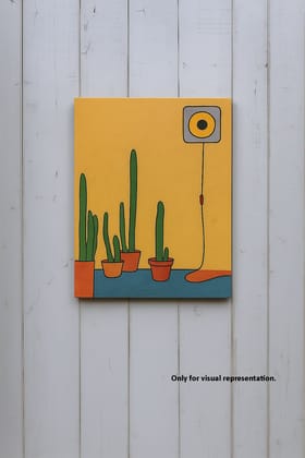 Dbeautify's DIY Traditional Painting – Cactus Pots