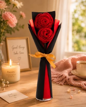 Rareity Hand Crochet Aromatic Hand Crochet Rose Bouquet- Timeless Blooms | Romantic Hand Crochet Rose Bouquet Rareity Hand Crochet Aromatic Hand Crochet Rose Bouquet- Timeless Blooms | Romantic Hand Crochet Rose Bouquet