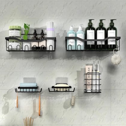 M Y Plastic Wall Shelf (Number of Shelves - 1, Multicolor)