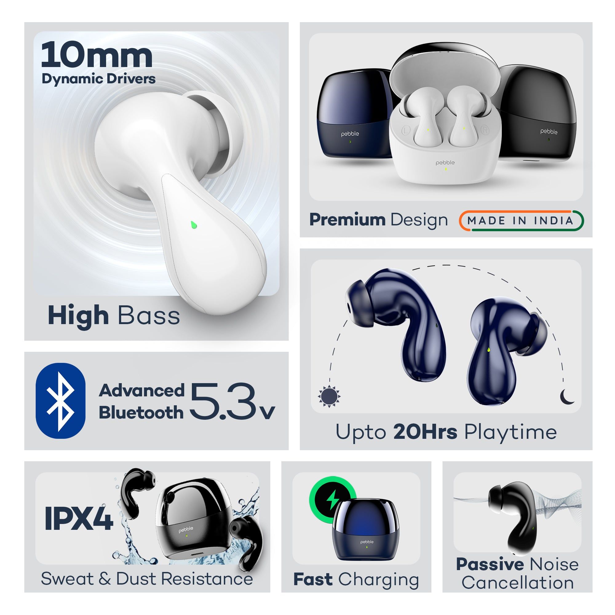 Wave Buds Wave Buds - White