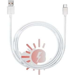 GIONEE USB Type C Cable 2.4 A 1 m GCR2C(Compatible with MOBILE, BLUETOOTH, White).
