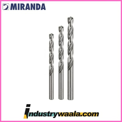 Miranda 17 DG, 4.39 MM Standard Jobber Series M2 HSS Paraller Shank Drills Quantity - 10 Pcs Miranda 17 DG, 4.39 MM Standard Jobber Series M2 HSS Paraller Shank Drills Quantity - 10 Pcs