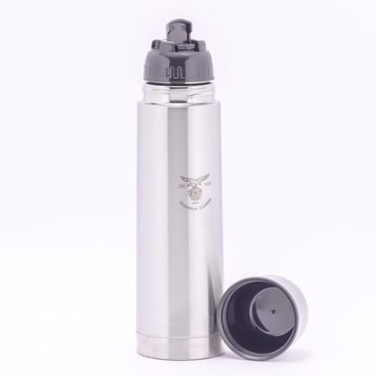 Eagle Eco 500ml Stainless Steel Vacuum Insulated Thermos Flask with One-Year Temperature Guarantee Eagle Eco 500ml Stainless Steel Vacuum Insulated Thermos Flask with One-Year Temperature Guarantee