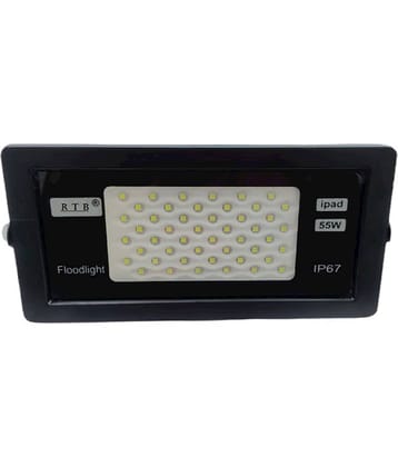 RTB - Pearl White 55 Watts Flood Light ( Pack of 1 )