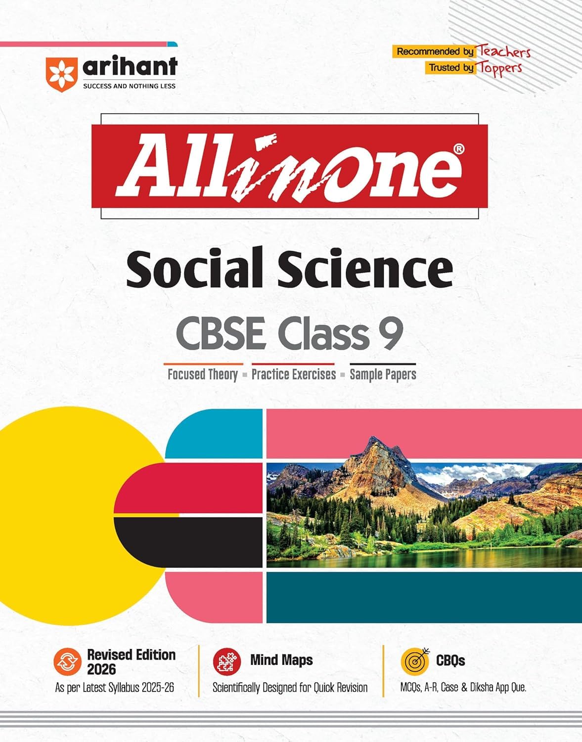 All in One Social Science Class 9 for CBSE Exams 2025-26 | Revised Edition as per latest syllabus | Mind Maps, CBQs, Focused Theory, Practice Exercises, Sample Papers Paperback � 27 February 2025 [Paperback] [Oct 30, 2024] Arihant