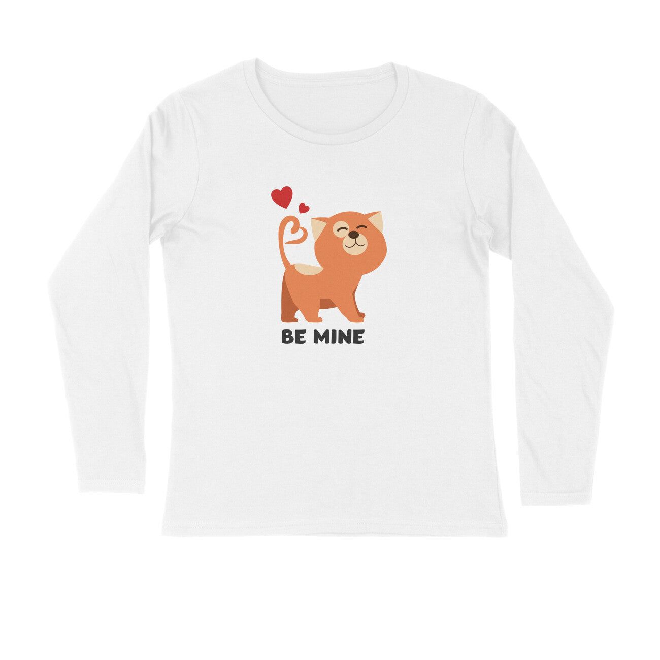 Full Sleeves Round Neck (Men) - Be Mine Valentine (2 Colours)
