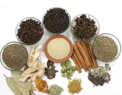 kaasni's  Garam Masala Sabut Whole.Spices Blend | Authentic Indian Flavors 500g | No Preservatives | Anise, Bay, Cardamom, Cinnamon, Cumin, Ginger | Khada Masala for Cooking | Whole Blended.Spices | Authentic Flavor | Freshly Packed