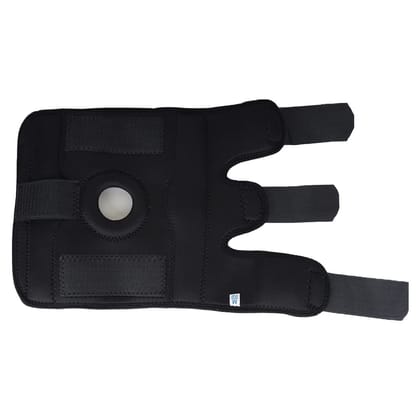 FAIRBIZPS Adjustable Knee Brace Wrap Arounds Knee Brace Knee Support for Knee Joint Recovery or Injury Prevention Unisex Medium size (Pack of 1)