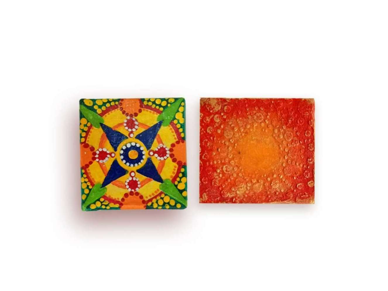 Clay Art Tea Coasters DIY Kit by Penkraft