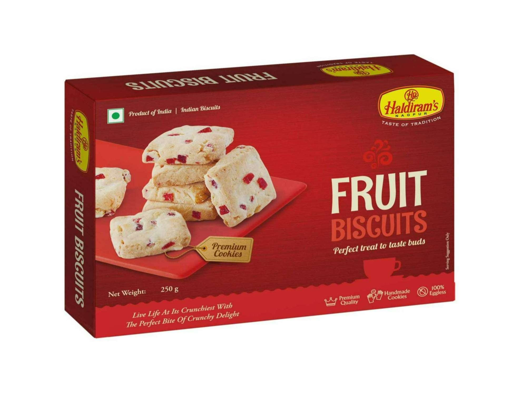Haldiram's Nagpur Fruit Cookies - 250 gm