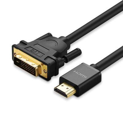 HDMI to DVI Cable Bi-Directional, HDMI Male to DVI(24+1) Male Cable 1.5 Meter HDMI to DVI Cable Bi-Directional, HDMI Male to DVI(24+1) Male Cable 1.5 Meter