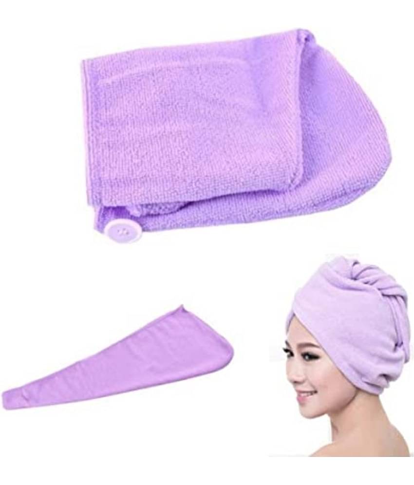 VALLEY GREEN ( SET OF 2 )    Hair Towel Wrap Absorbent Towel Hair-Drying Quick Dry Shower Caps Bathrobe Magic Hair Warp Towel Super Quick-Drying Microfiber Bath Towel Hair Dry Cap Salon Towel