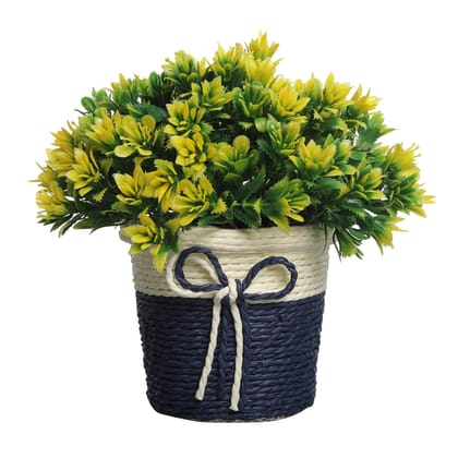 Foliyaj Artificial Plant with Yellow Leaves|Bonsai Tree|Artificial Flower|with Pot|Home Decor for Living Room Home Office Shop|House|Gift|Decoration Foliyaj Artificial Plant with Yellow Leaves|Bonsai Tree|Artificial Flower|with Pot|Home Decor for Living Room Home Office Shop|House|Gift|Decoration