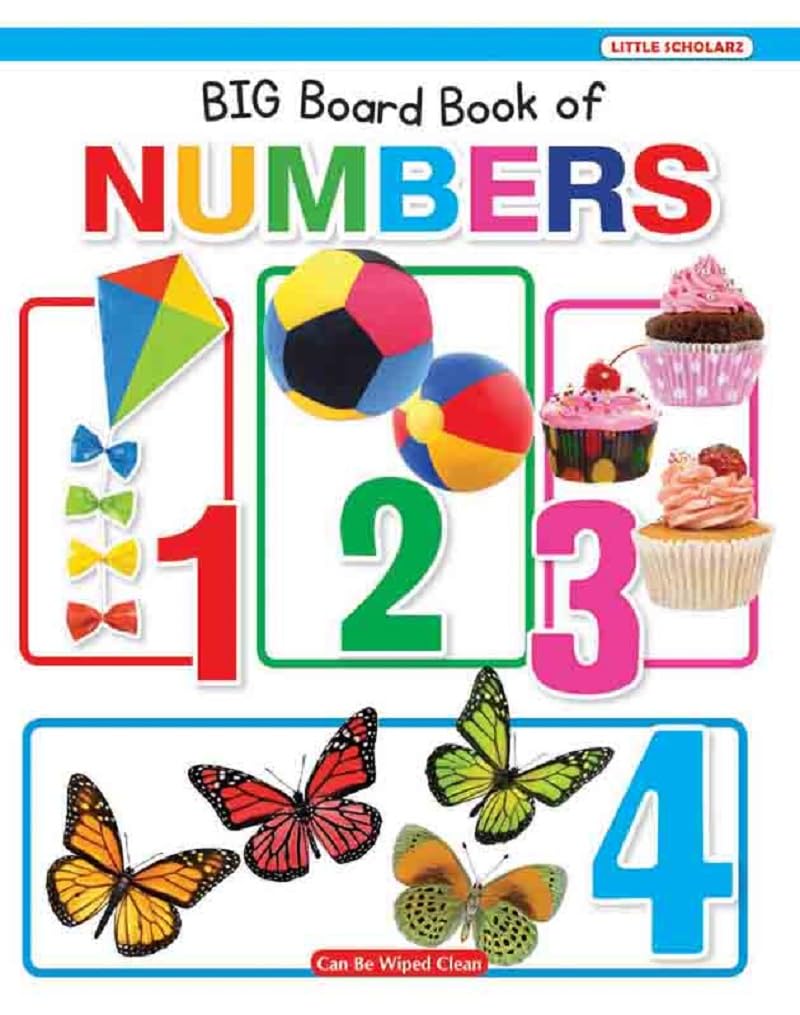 New Big Board Book of Numbers [Paperback] [Jul 07, 2023] LS Editorial Team