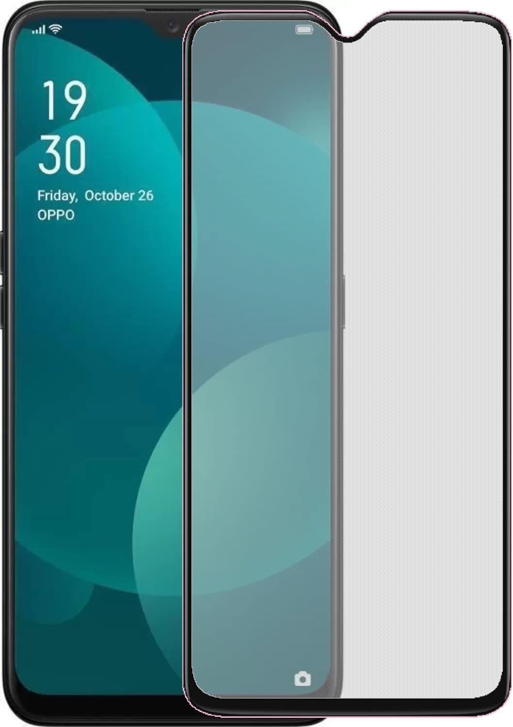 PLUGTECH Advanced Tempered Glass With Anti-Explosion 9H Hardness Edge-To-Edge Coverage Screen Guard for VIVO U3