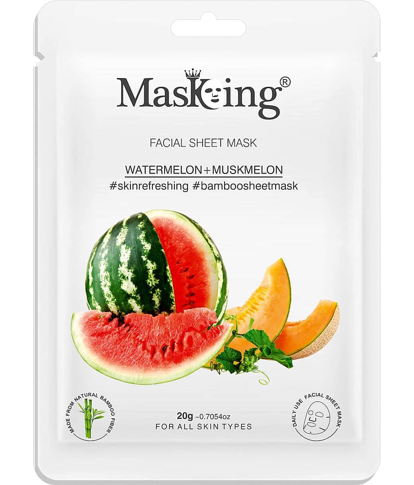 Masking - Radiant Glow Sheet Mask for All Skin Type ( Pack of 1 )