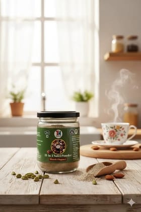 15-in-1 Nutri Powder - Elaichi Elegance (In a Jar)