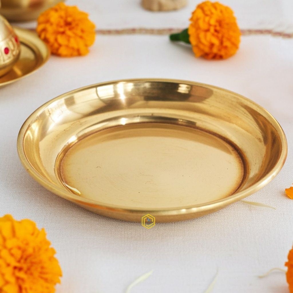 Pure Brass Plate No. 2 (ZMAS494 B)
