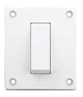 Cona 16A Super Gold 1 Way Switch, 1491 pack of 10