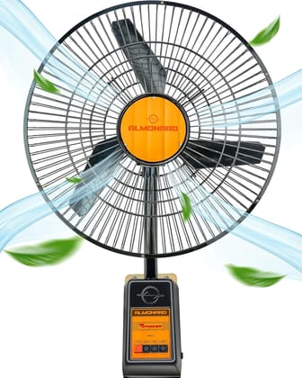 Almonard Multicolour Wall Mounting Fan, 18 Inches